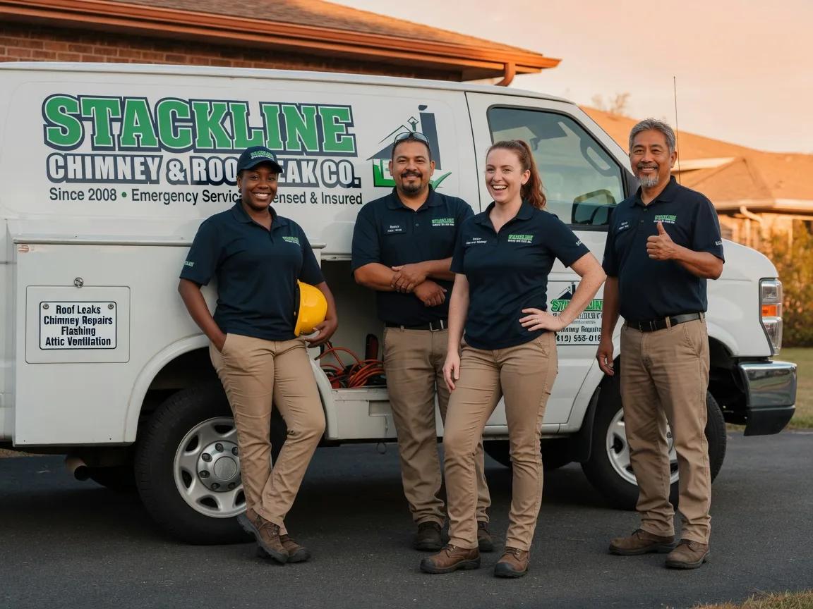Chimney flashing repair company in Ingleside, TX